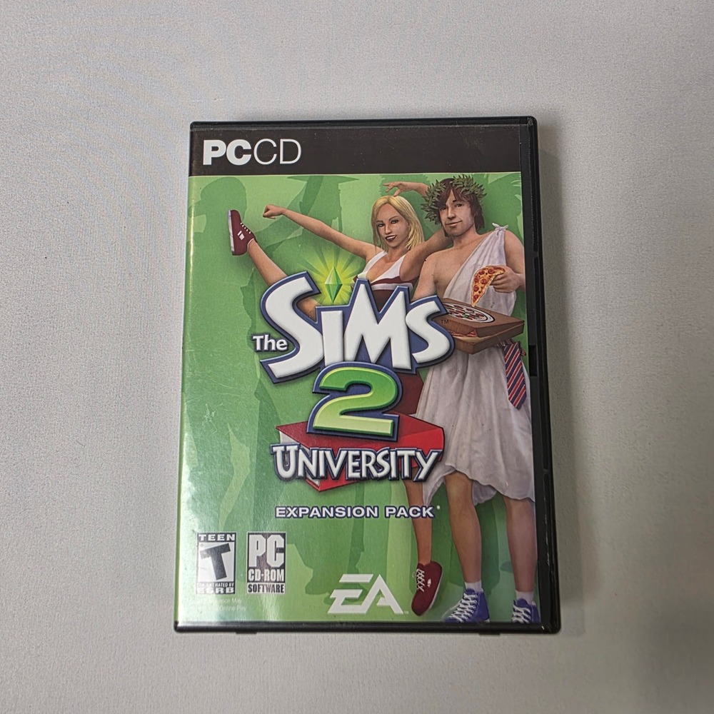 EA The Sims 2 with the University & Night Life Expansion Packs Bundle of 6 Discs